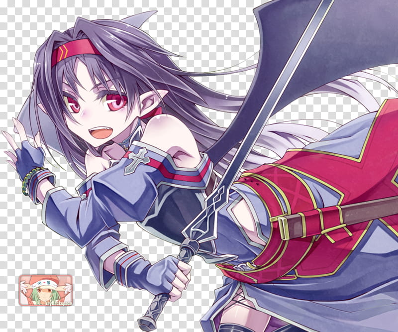 Yuuki Konno (Sword Art Online II), Render, sword art online konno yuuki transparent background PNG clipart