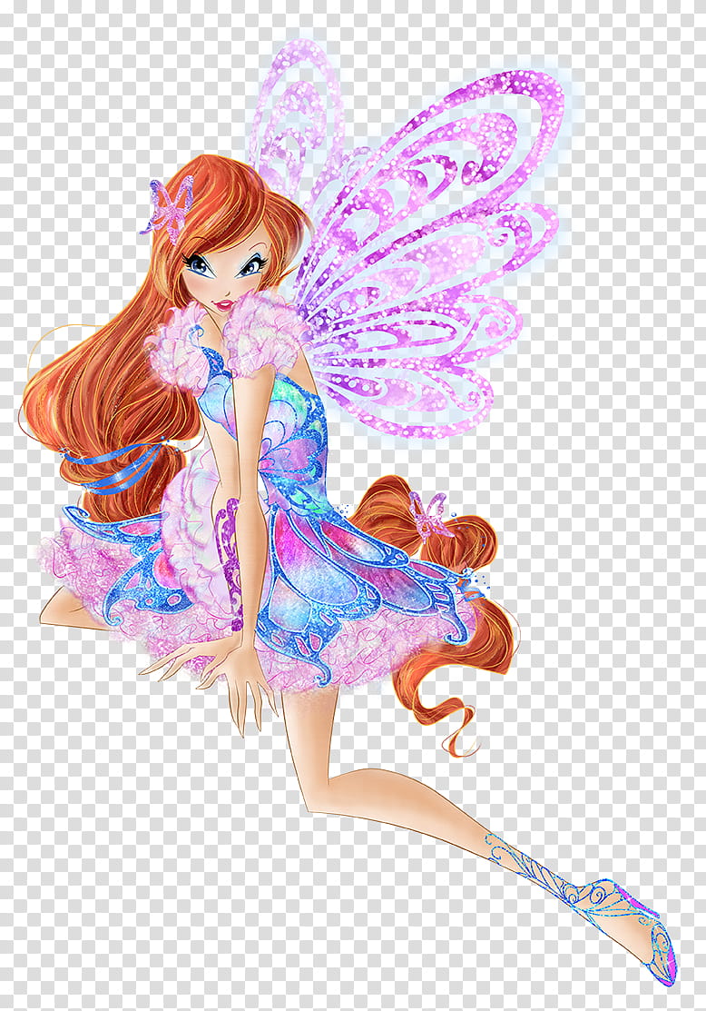 Bloom Butterflix Winx Club , Winx Club illustration transparent background PNG clipart