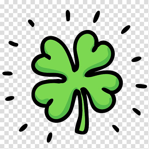 Saint Patricks Day, Shamrock, Fourleaf Clover, Symbol, Green, Plant transparent background PNG clipart