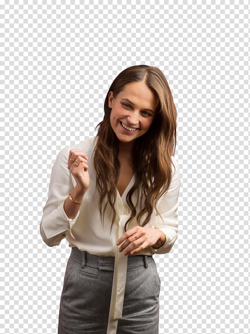 Alicia Vikander transparent background PNG clipart