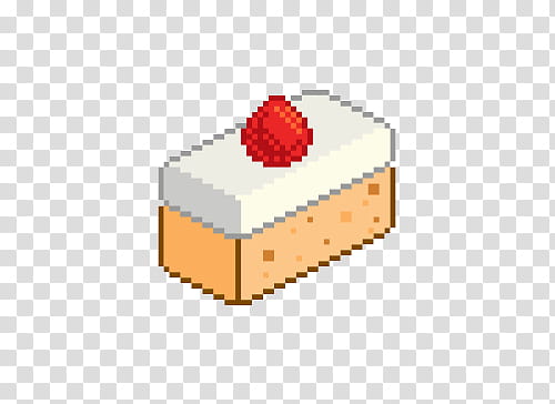 Pixel, cake pixilated transparent background PNG clipart