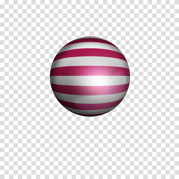 Esferas en D, pink and white striped ball transparent background PNG clipart