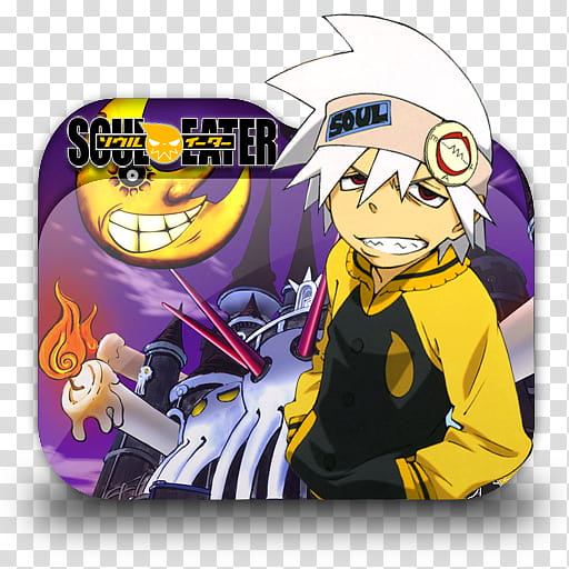 Top Anime Folder Icon, Soul Eater folder case icon transparent background PNG clipart