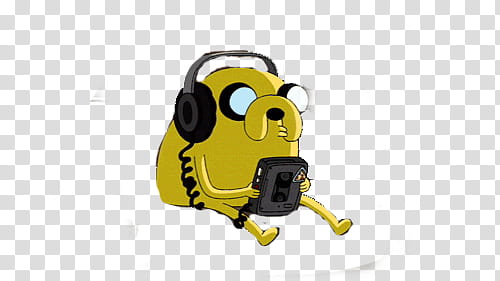 Jake, anime wearing headphones transparent background PNG clipart