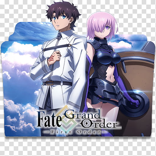 Folder Icon Anime Winter , FateGrand Order First Order transparent background PNG clipart