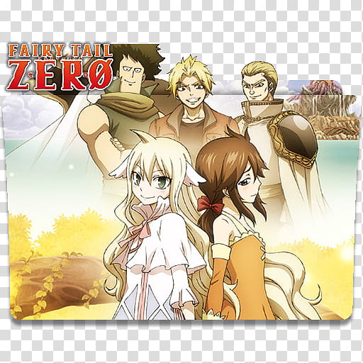 FairyTail Zero Folder Icon  transparent background PNG clipart