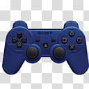 PS Dock Icons, BlueController, blue Sony Wireless DualShock  controller art transparent background PNG clipart