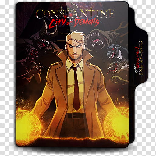 Constantine City of Demons  folder icon, Templates  transparent background PNG clipart