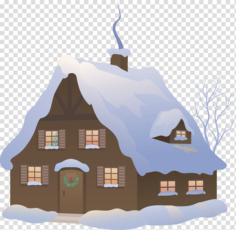 Christmas Winter, Snow, House, Home, Winter
, Christmas Day, Snowman, Cottage transparent background PNG clipart