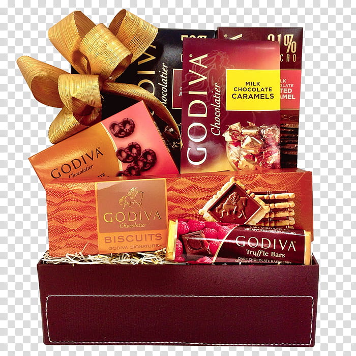 Chocolate Bar, Food Gift Baskets, Godiva Chocolatier, Hamper, Net D, Food Storage, Box transparent background PNG clipart