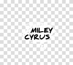 TEXTO DE MILEY CYRUS transparent background PNG clipart thumbnail