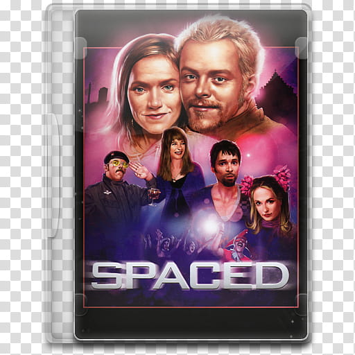 TV Show Icon , Spaced, Spaced movie case transparent background PNG clipart