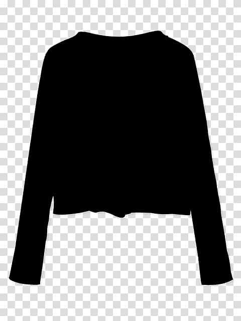 Sleeve Black, Sweater, Shoulder, Outerwear, Black M, Clothing, White, Tshirt transparent background PNG clipart