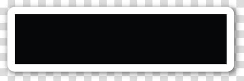 EMOJI STICKER , black nameplate icon transparent background PNG clipart