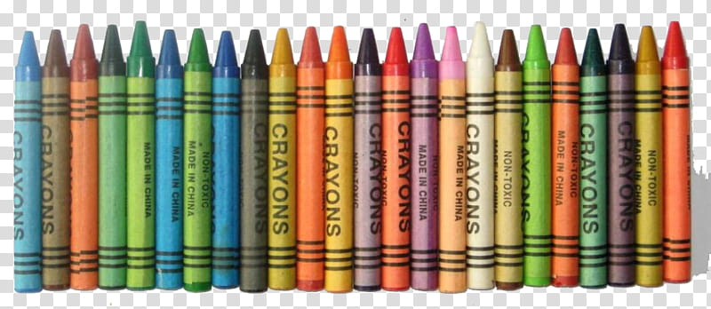 Crayons, assorted-color crayons art transparent background PNG clipart