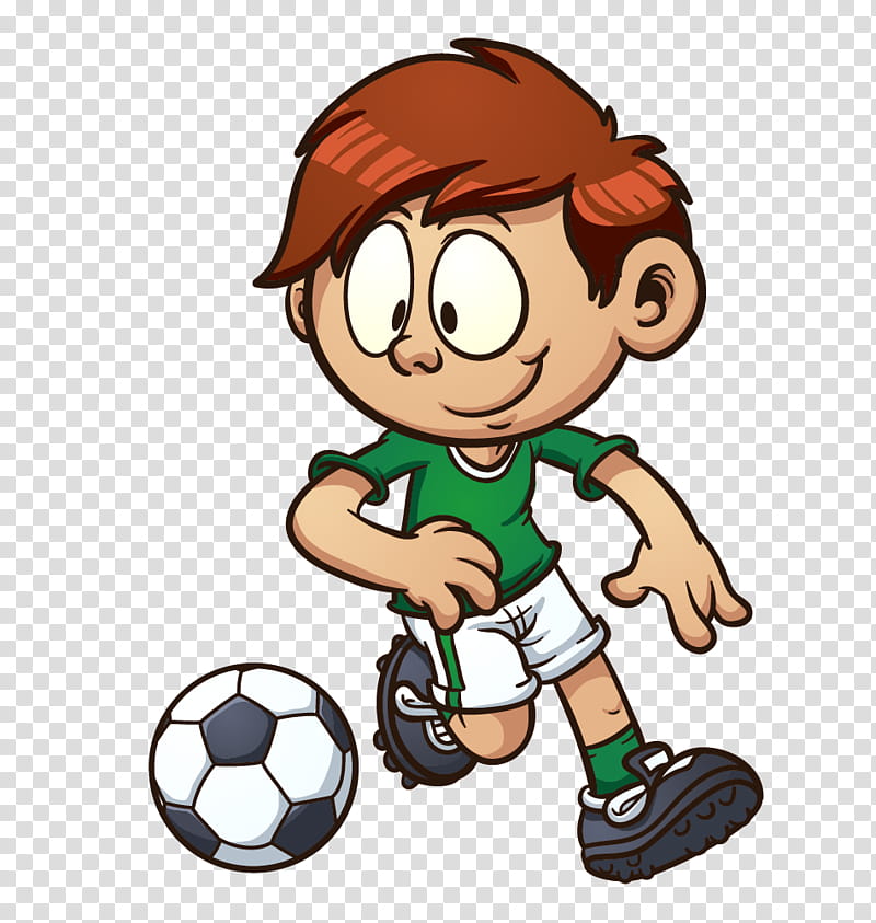 Football, Child, Drawing, Boy, Cartoon, Male, Sports Equipment, Finger ...