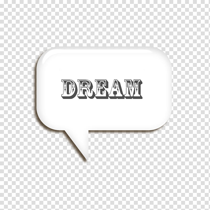 Speechless in Love, dream word in white speech bubble transparent background PNG clipart