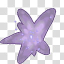 Nyanko sensei Shimeji, purple star transparent background PNG clipart