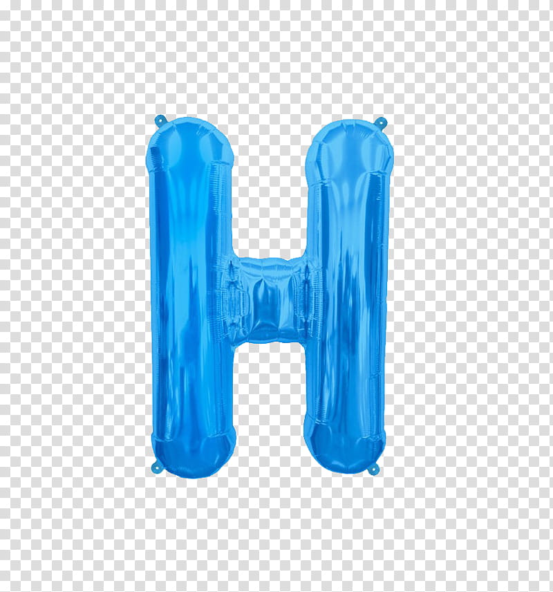 Alphabet, blue letter H transparent background PNG clipart