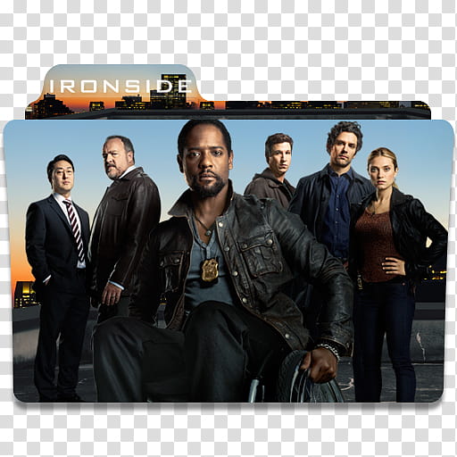 Fall Season TV Series Folder , Ironside transparent background PNG clipart