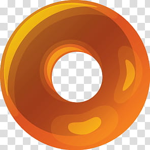 huichol jaguar wall and pixel freebie, orange circle with hole transparent background PNG clipart