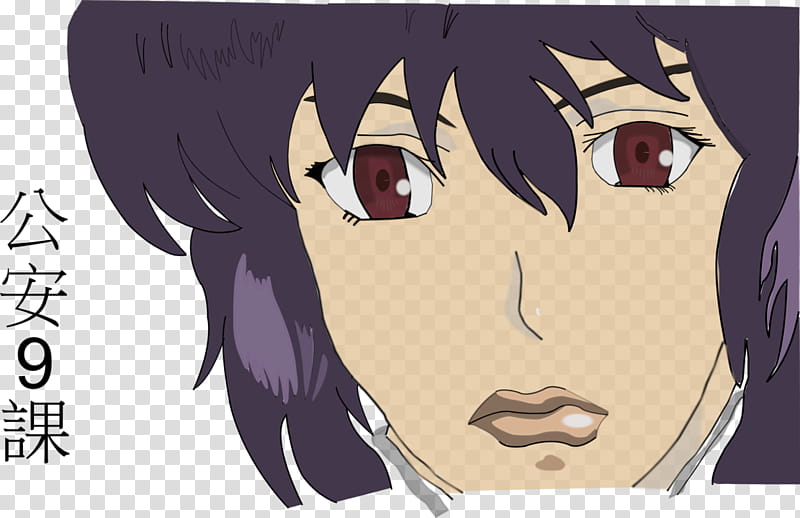 Motoko transparent background PNG clipart