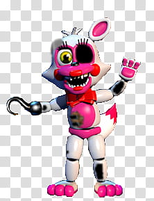 Adventure Withered Toy Foxy (FAIL) transparent background PNG clipart