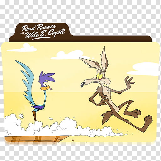 Wile E Coyote And Roadrunner, Wile E Coyote and The Roadrunner transparent background PNG clipart