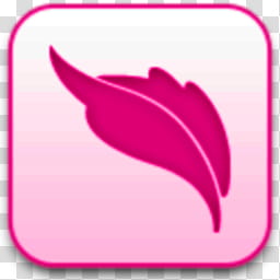 Albook Extended Pussy Pink Leaf Icon Transparent Background Png Clipart Hiclipart