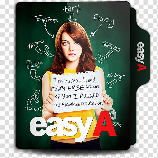 Easy A  Folder Icon, Easy A transparent background PNG clipart