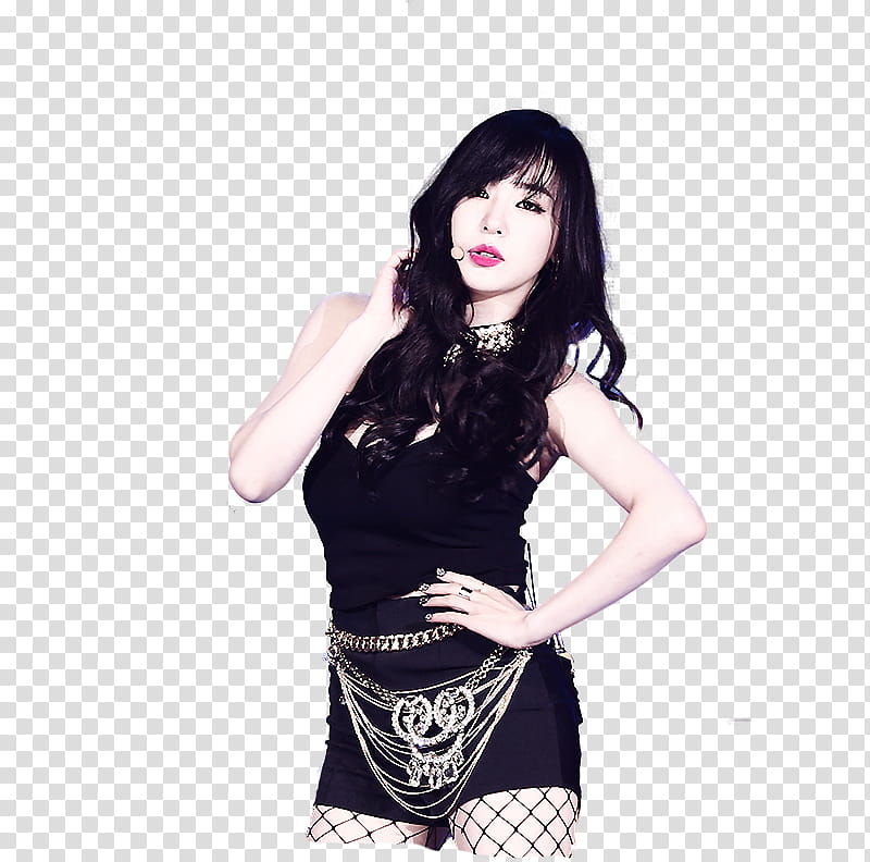 set SNSD Tiffany SBS Gayo Daejun transparent background PNG clipart