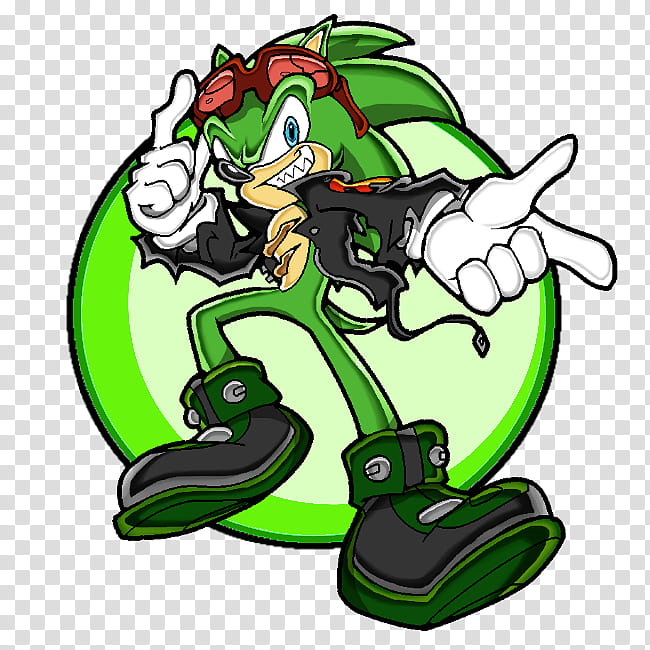 SC: Scourge the Hedgehog:., green Sonic illustration transparent background PNG clipart