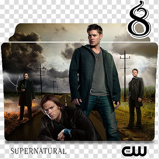 Supernatural series and season folder icons, Supernatural S ( transparent background PNG clipart