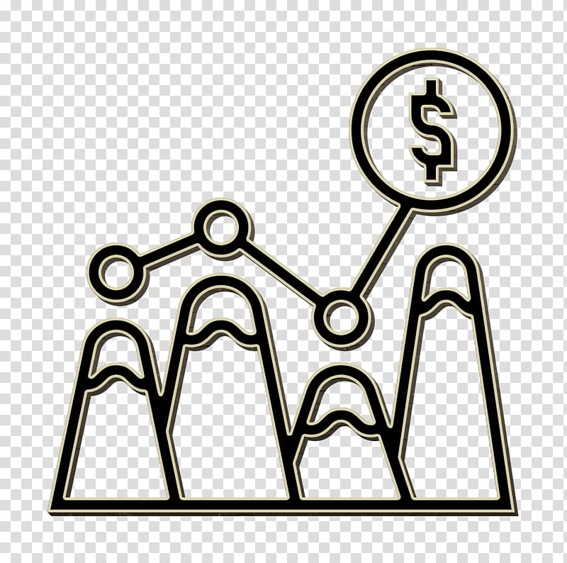 Blockchain icon Data analytics icon Chart icon, Line Art, Coloring Book transparent background PNG clipart