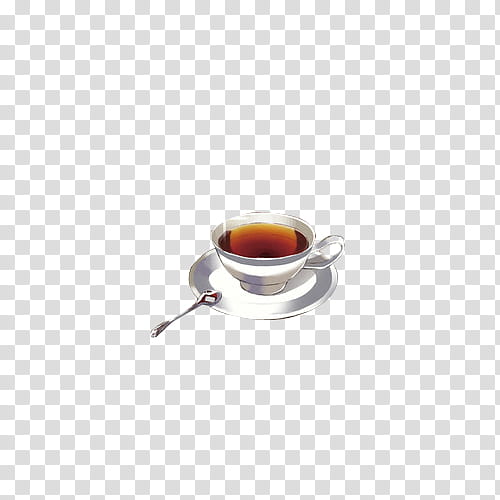 , gray cup and saucer illustration transparent background PNG clipart