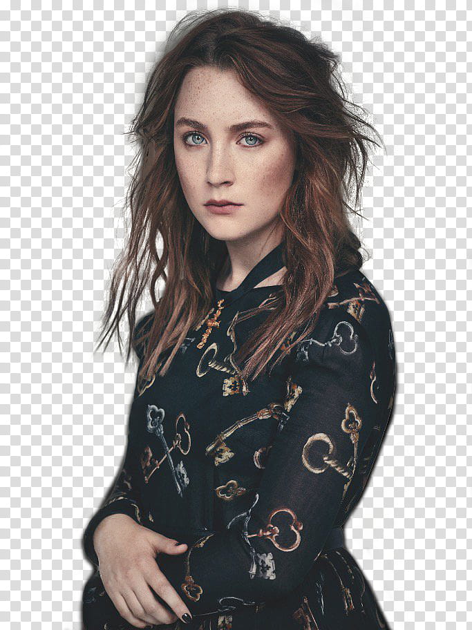 Saoirse Ronan ,  transparent background PNG clipart