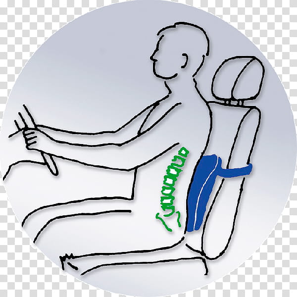 Car, Human Back, Pillow, Lumbar, Lumbar Vertebrae, Cushion, Back Pain, Sitting transparent background PNG clipart