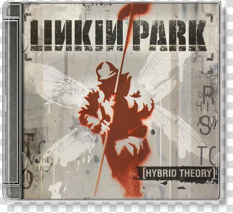 Album Cover Icons, linkin park . hybrid theory, Linkin Park hybrid theory CD cover transparent background PNG clipart