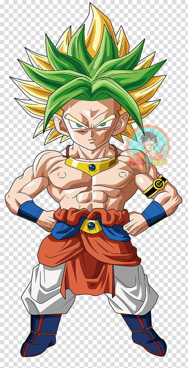 Karoly(Fusion Goku y Broly)|FacuDibuja transparent background PNG clipart