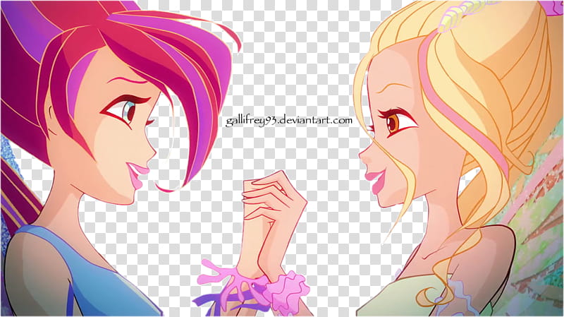 The Winx Club Bloom and Daphne transparent background PNG clipart