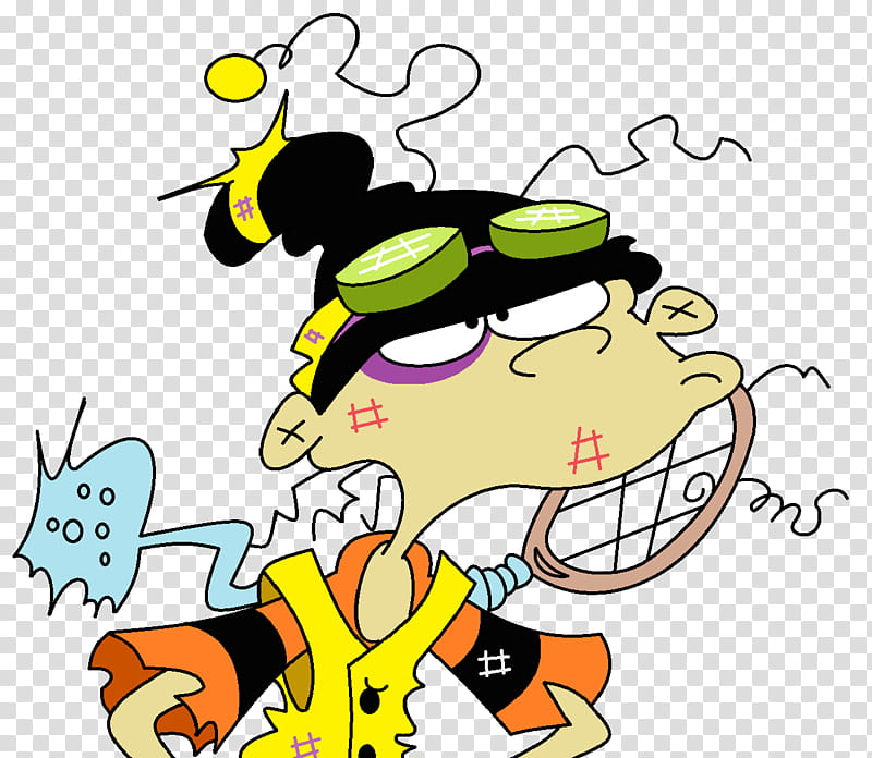 Edd Angry with Bee Costume transparent background PNG clipart