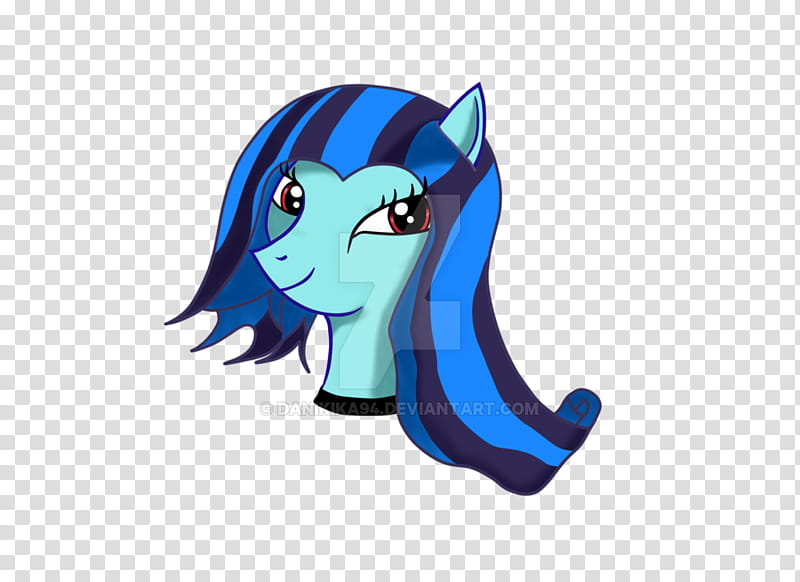 My Little Pony OC: Ebony Blue transparent background PNG clipart