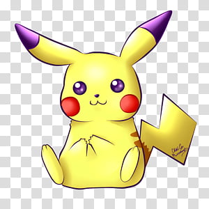 Kawaii pikachu, Pokemon Pikachu illustration transparent background PNG clipart thumbnail