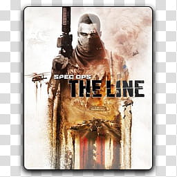 Zakafein Game Icon , Spec Ops The Line, The Line movie poster transparent background PNG clipart