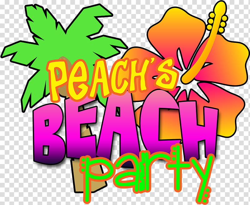 Beach Party, Its Five Oclock Somewhere, Tropical Rock, Peachs Beach Party, Logo, Zac Brown Band, Text, Song transparent background PNG clipart