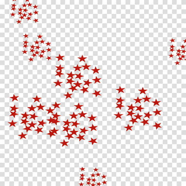 RECURSOS PARA PSC, red stars art transparent background PNG clipart