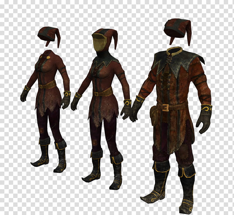 Clothing Armour, Jester, Costume, Model, Tamriel, Artist, Elder Scrolls, Figurine transparent background PNG clipart