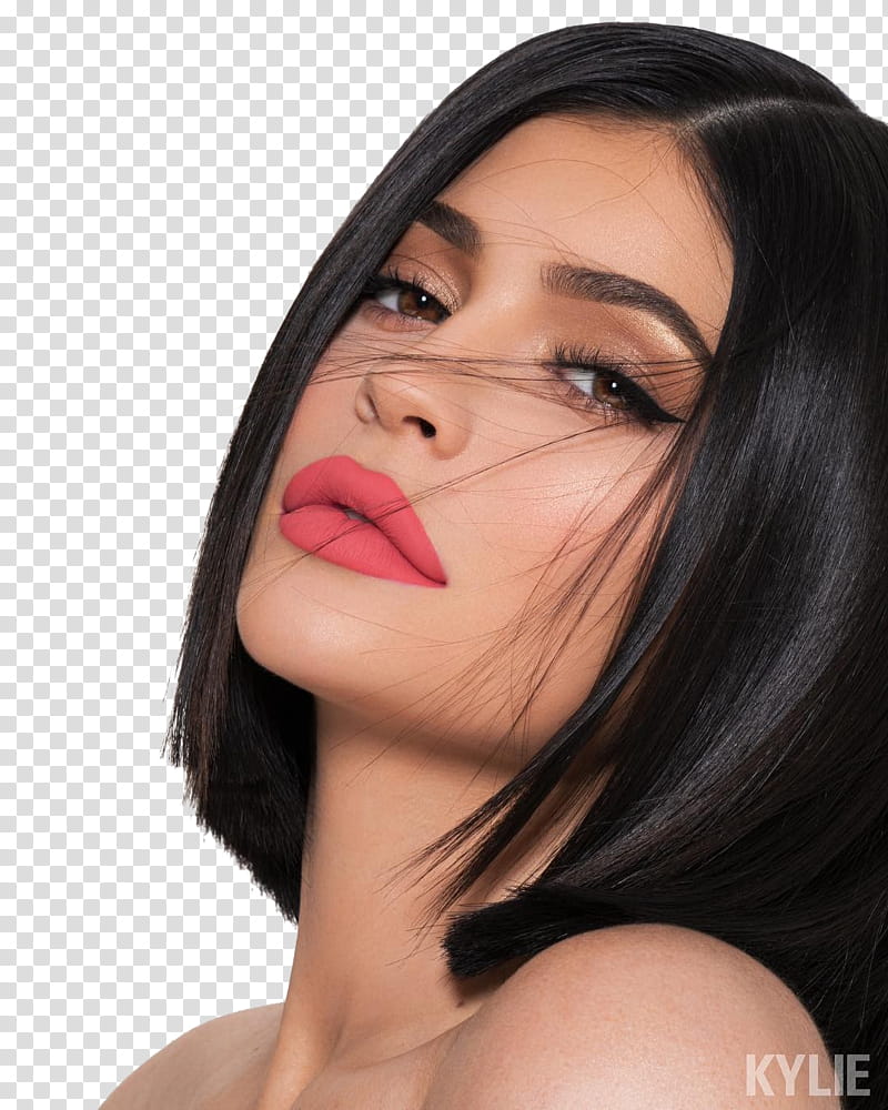 Kylie Jenner , SelenaPurpleewDirect () transparent background PNG clipart