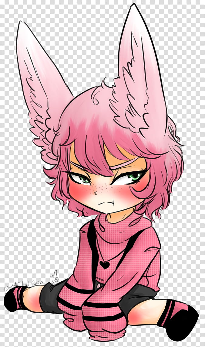 Grumpy bun bun transparent background PNG clipart