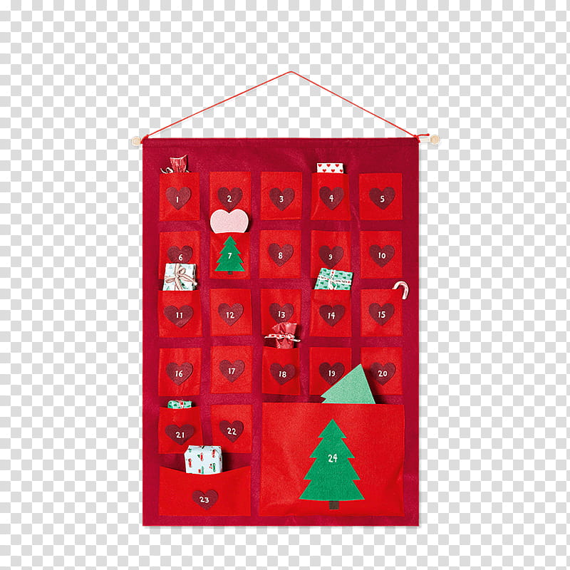 Red Christmas Ornament, Advent Calendars, Christmas Day, Flying Tiger Copenhagen, Gift, Santa Claus, Gift Shop, Diy Julekalender transparent background PNG clipart